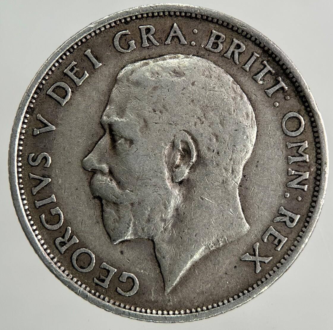 1911 George V One Shilling Silver Coin | Very High Grade