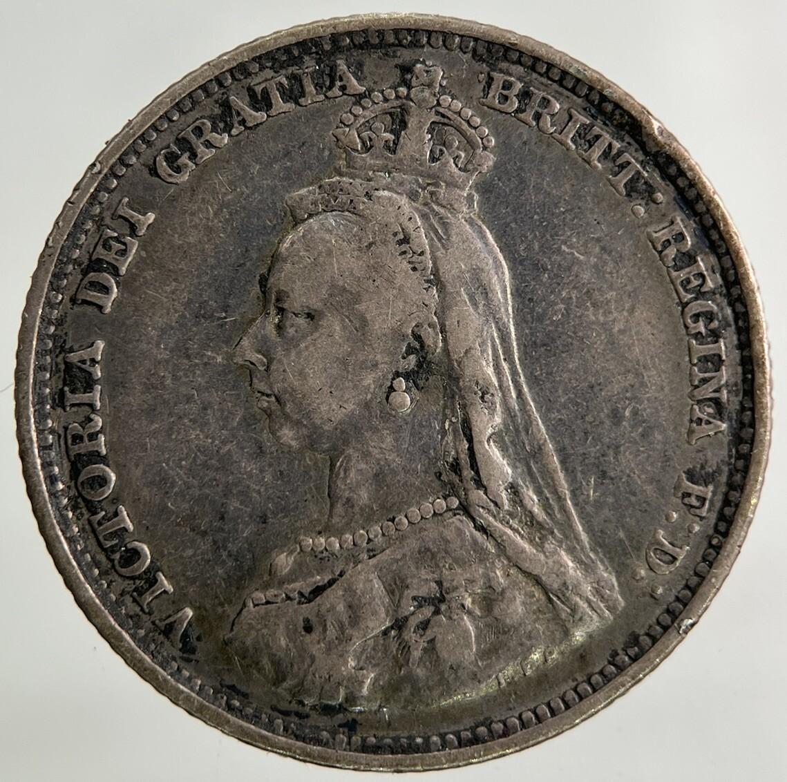 1887 Victoria One Shilling Silver Coin | Fine Collectable Grade