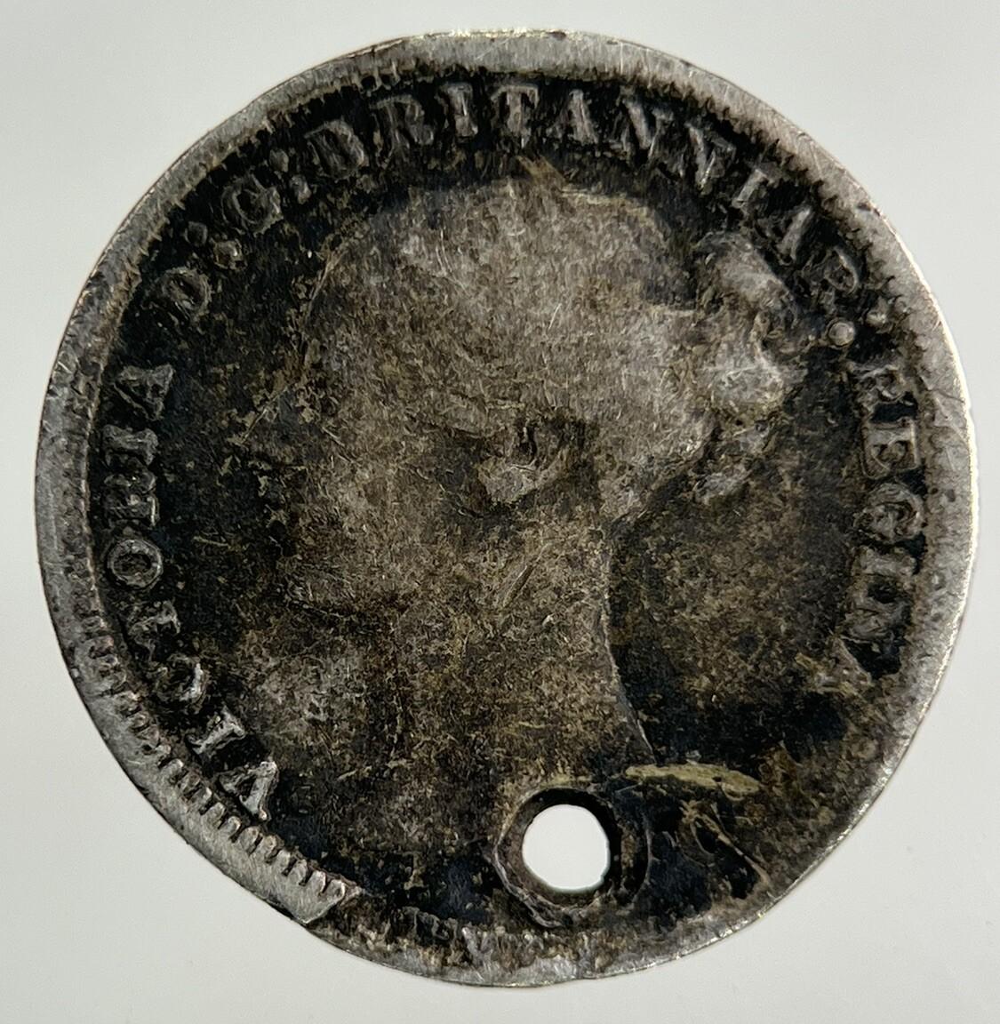 1870 Victoria Threepence Silver Coin | Collectable Grade