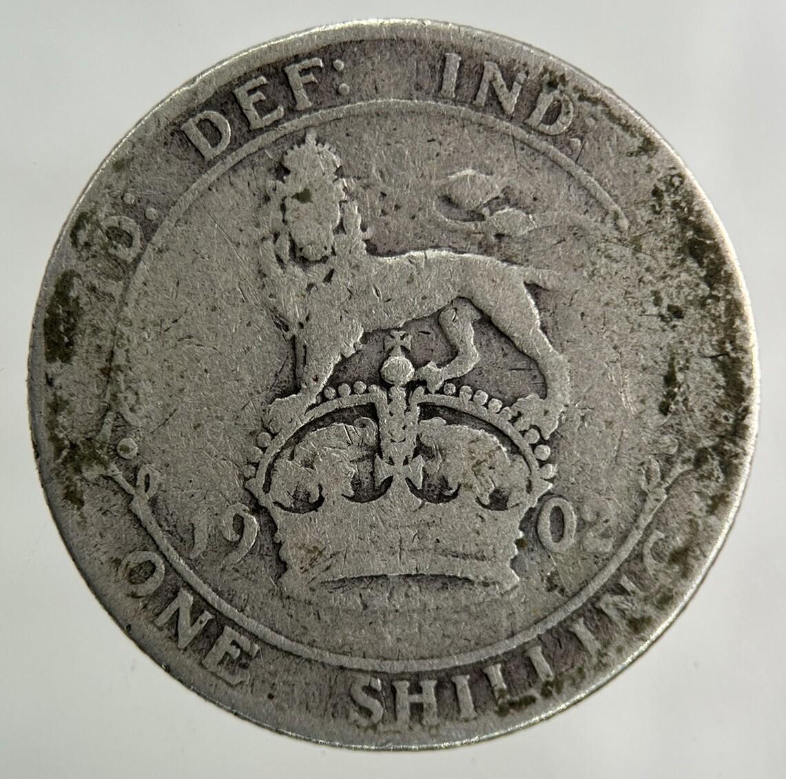 1902 Edward VII Shilling Silver Coin | Collectable Grade