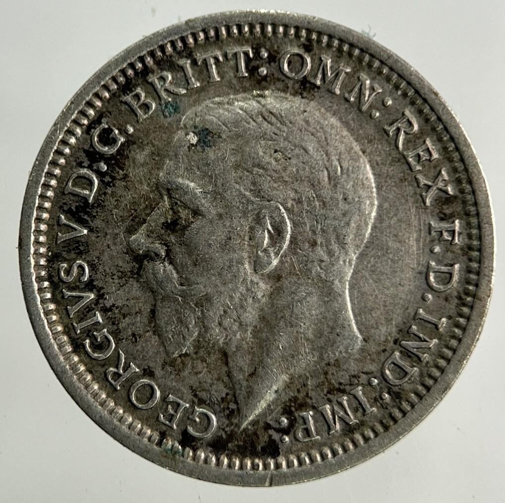 1936 George V Threepence Silver Coin | Fine Collectable Grade