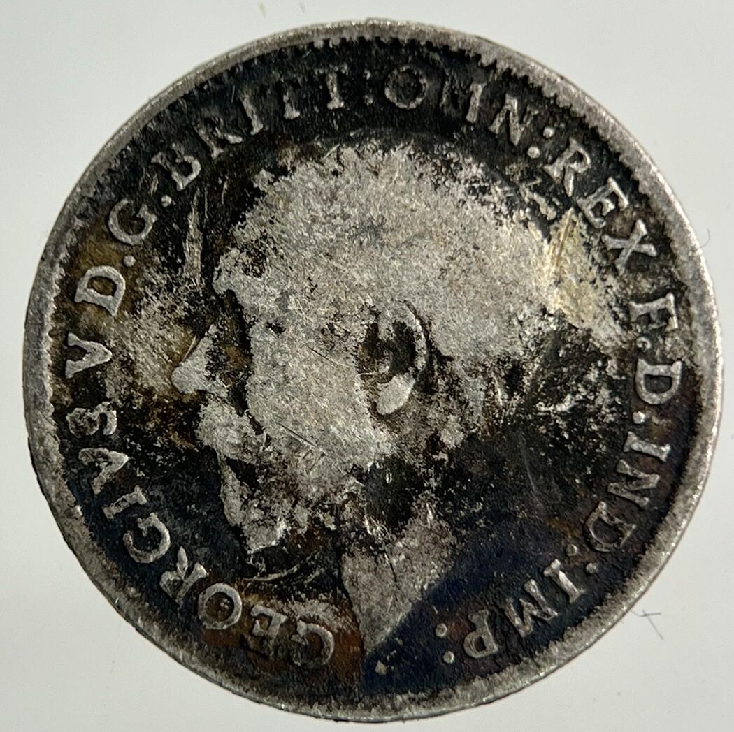 1920 George V Threepence Silver Coin | Fine Collectable Grade