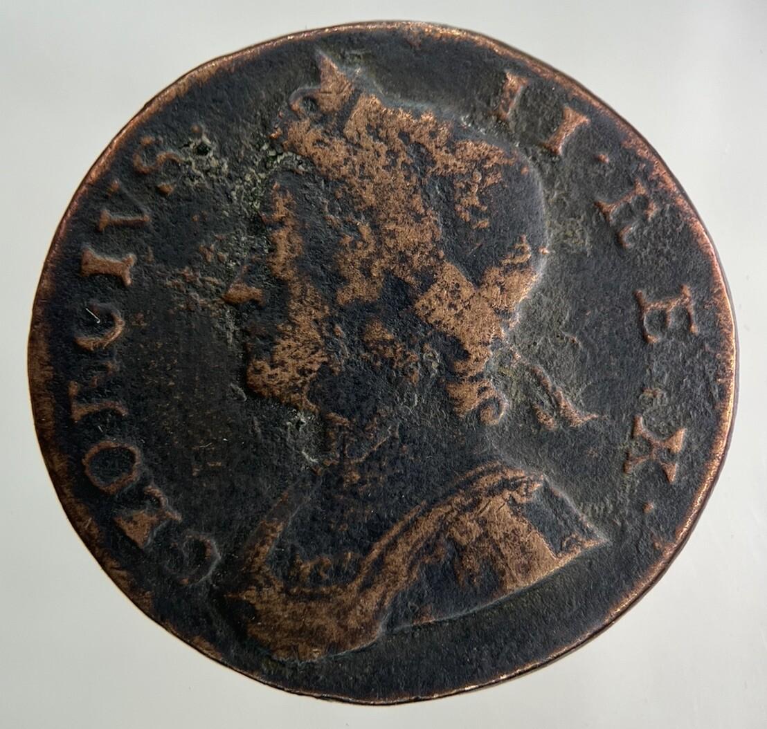 1731 George II 2nd Half-Penny Coin | Collectable Grade