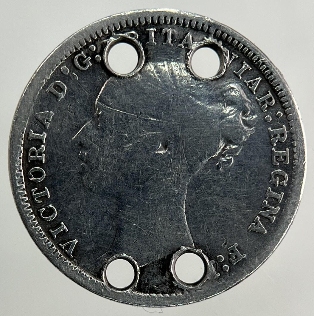 1868 Victoria Threepence Silver Coin | Fine Collectable Grade