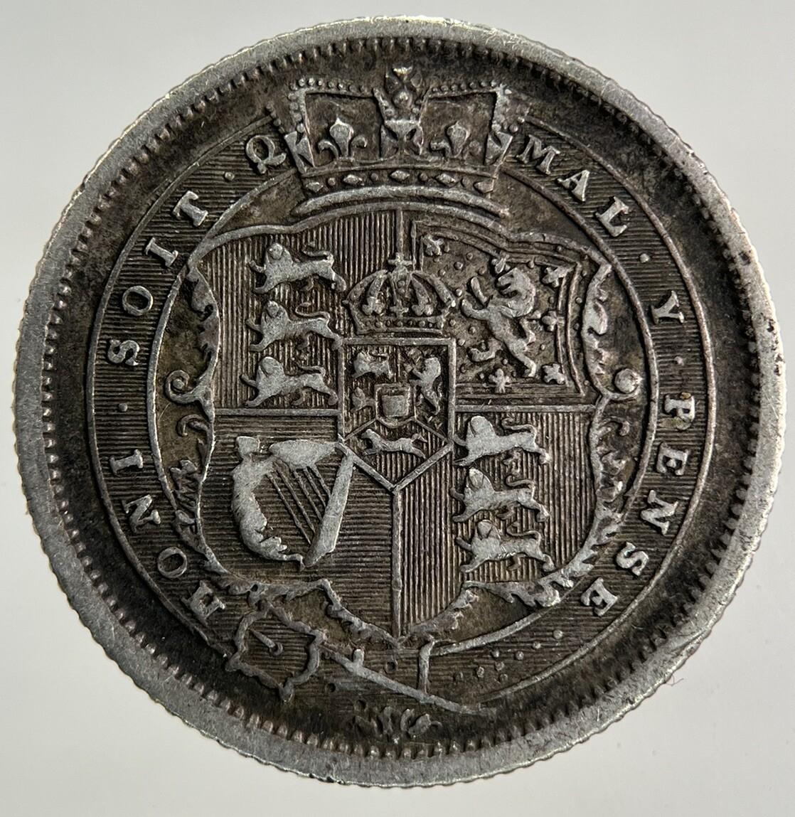 1816 George III 3rd One Shilling Silver Coin | Very High Grade