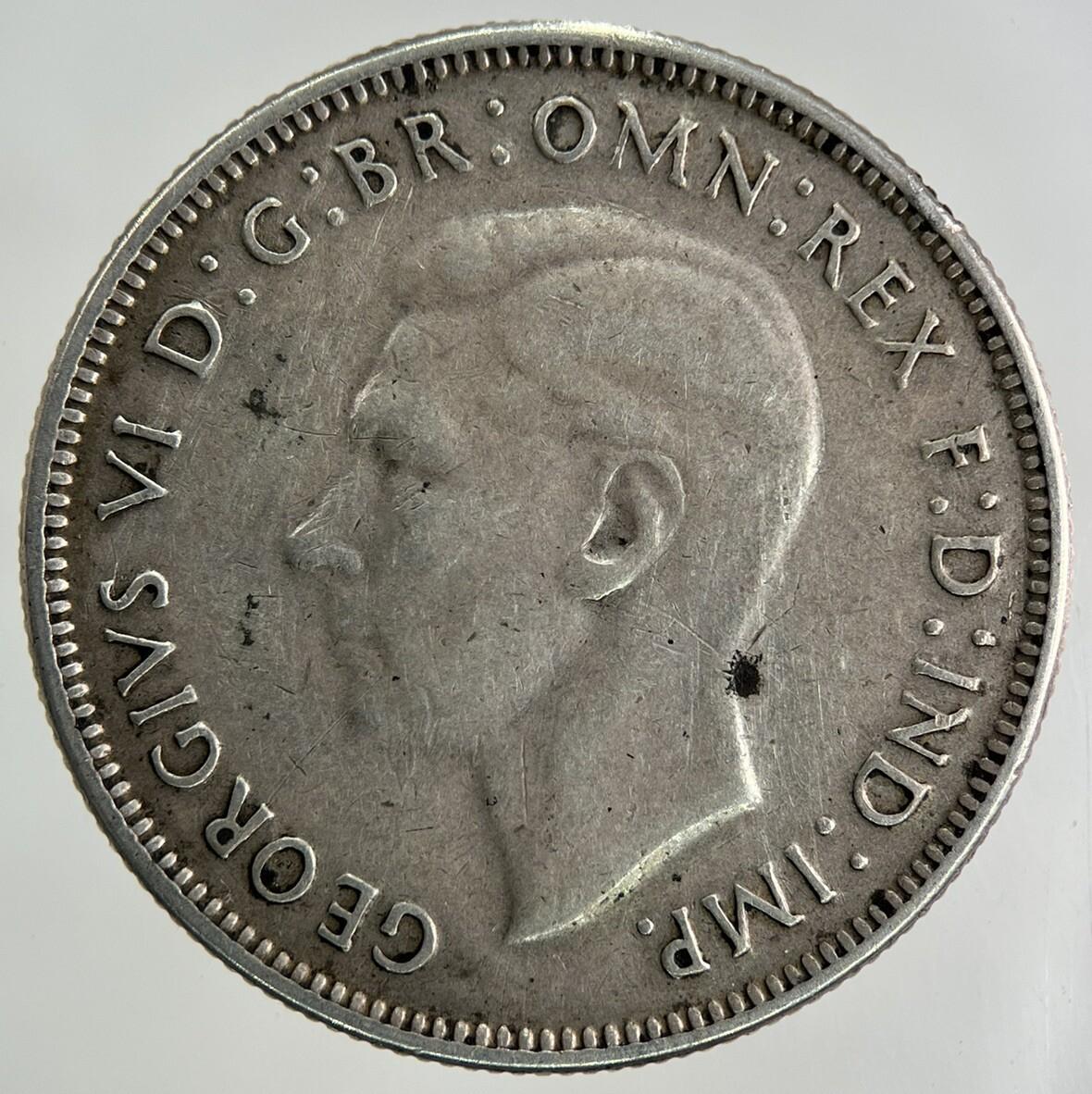 1942 Australia Florin Silver Coin | Fine Collectable Grade