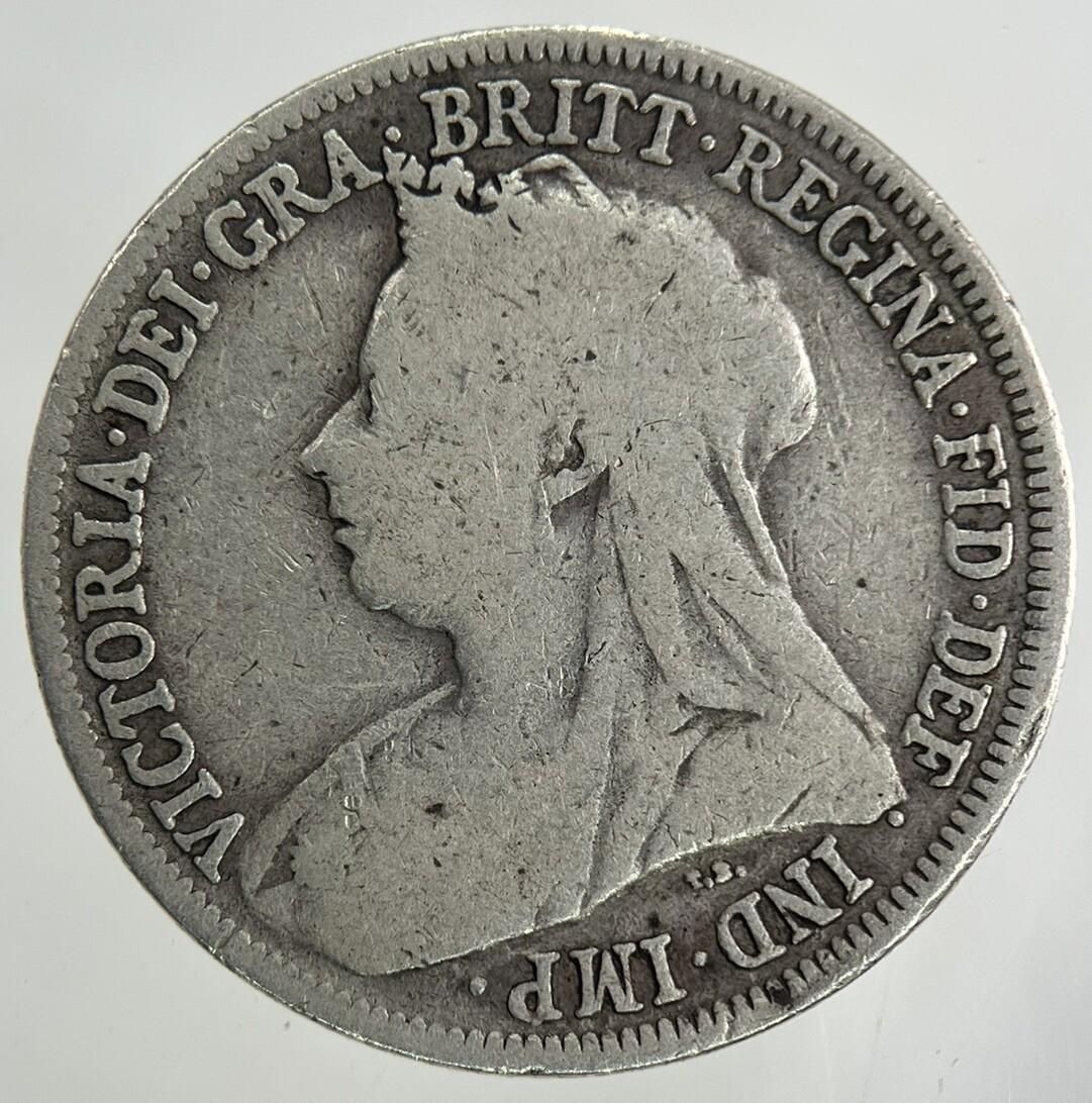 1900 Victoria One Shilling Silver Coin | Collectable Grade