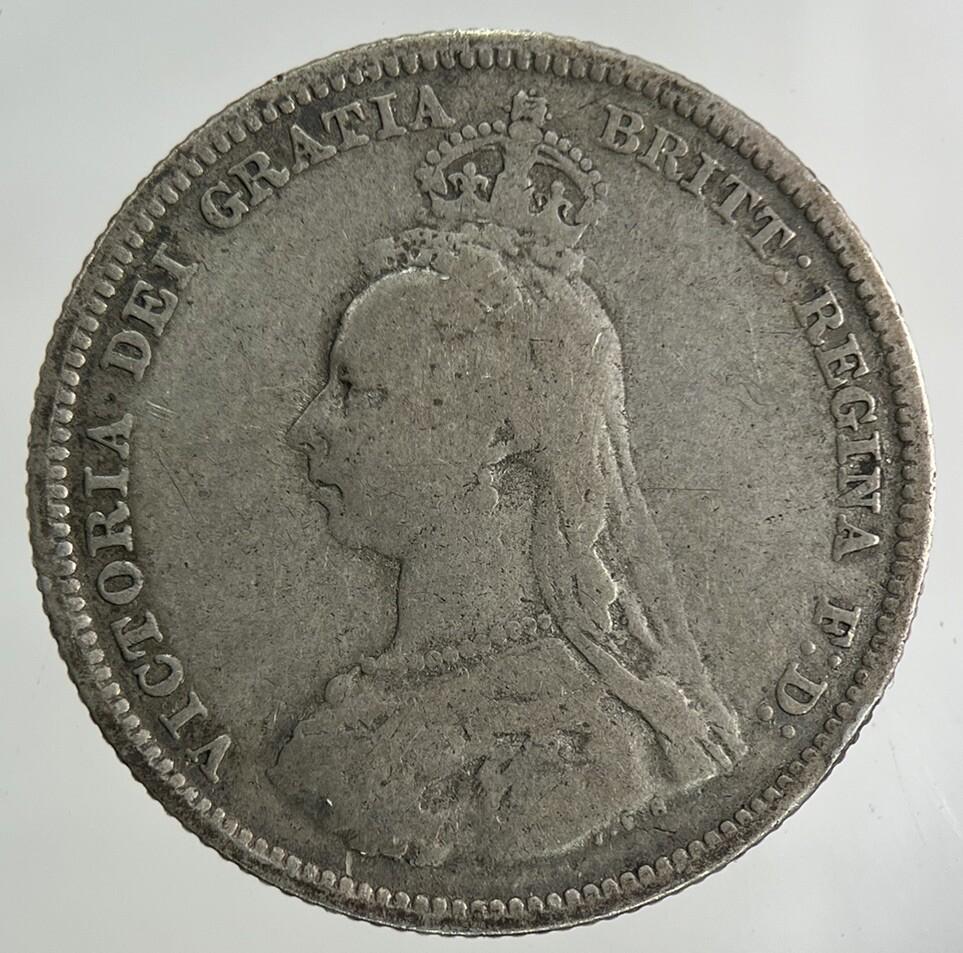 1887 Victoria One Shilling Silver Coin | Collectable Grade