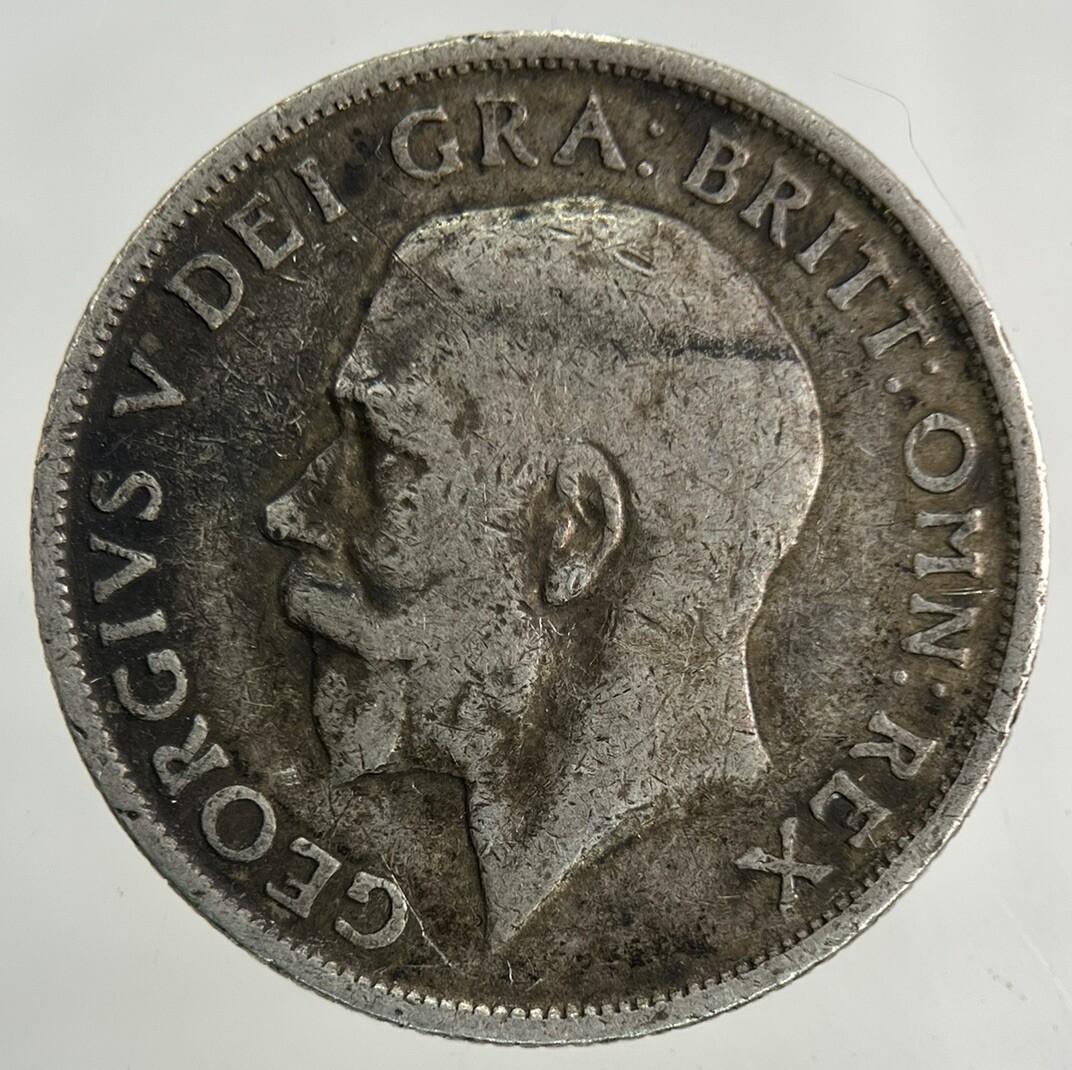 1916 George V Shilling Silver Coin | Fine Collectable Grade