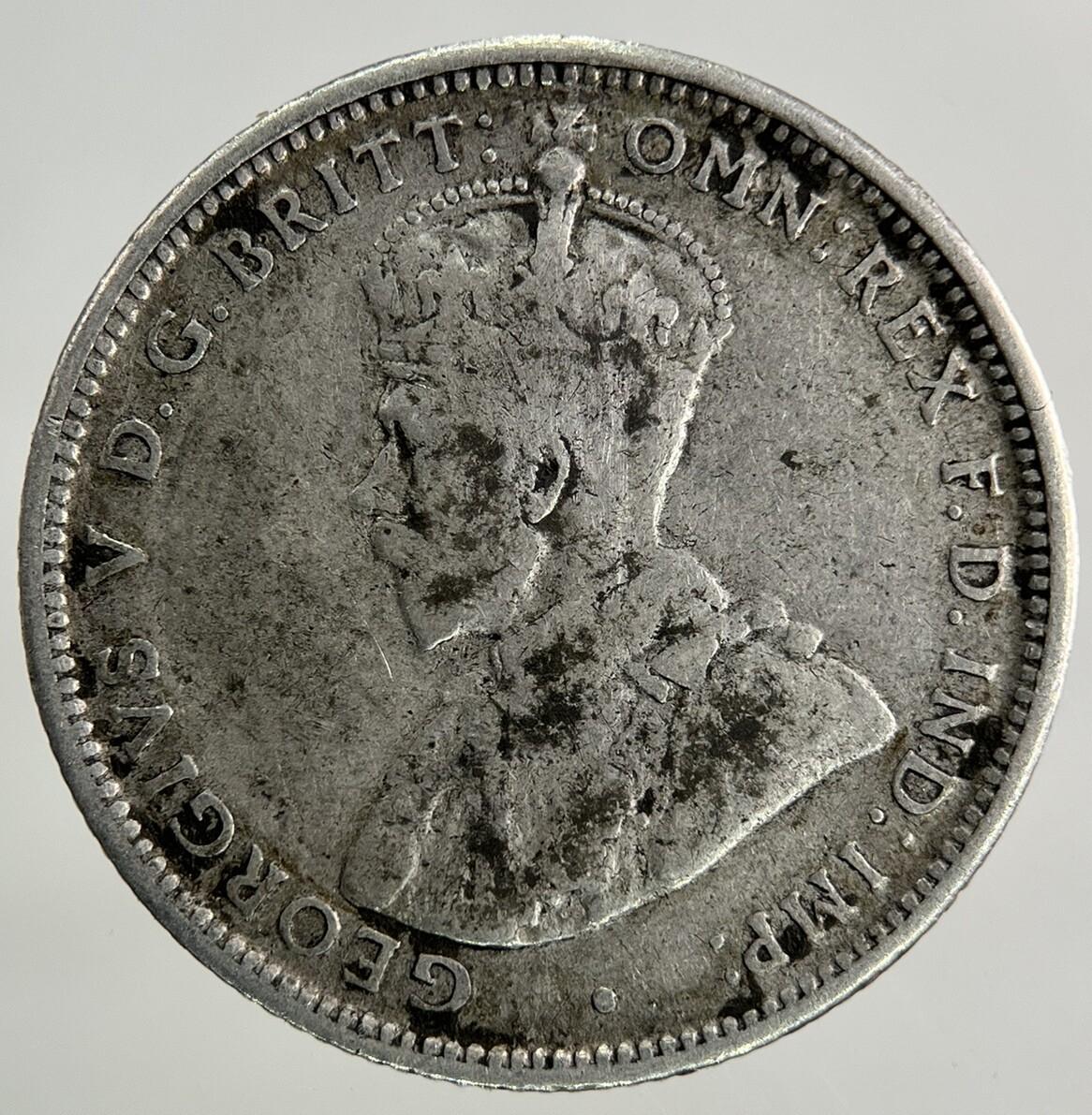 1914 Australia One Shilling Silver Coin | Fine Collectable Grade