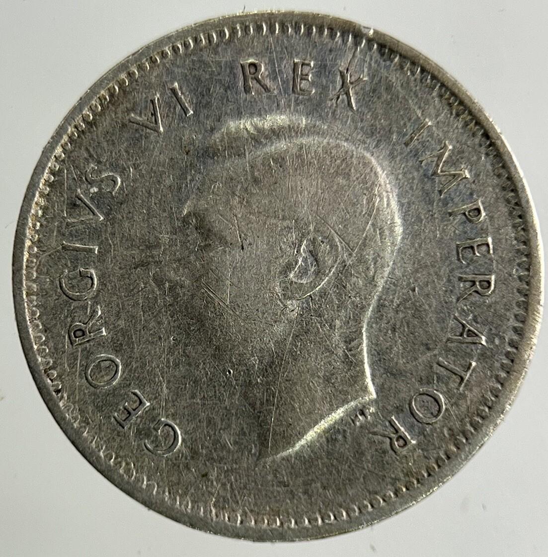 1941 South Africa Threepence Silver Coin | Fine Collectable Grade