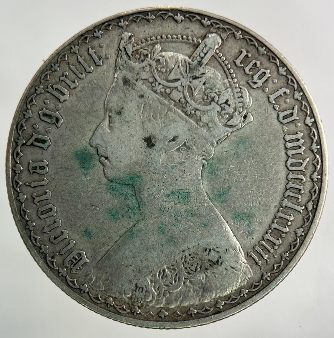 British Victoria Florin Silver Coin | Very High Grade