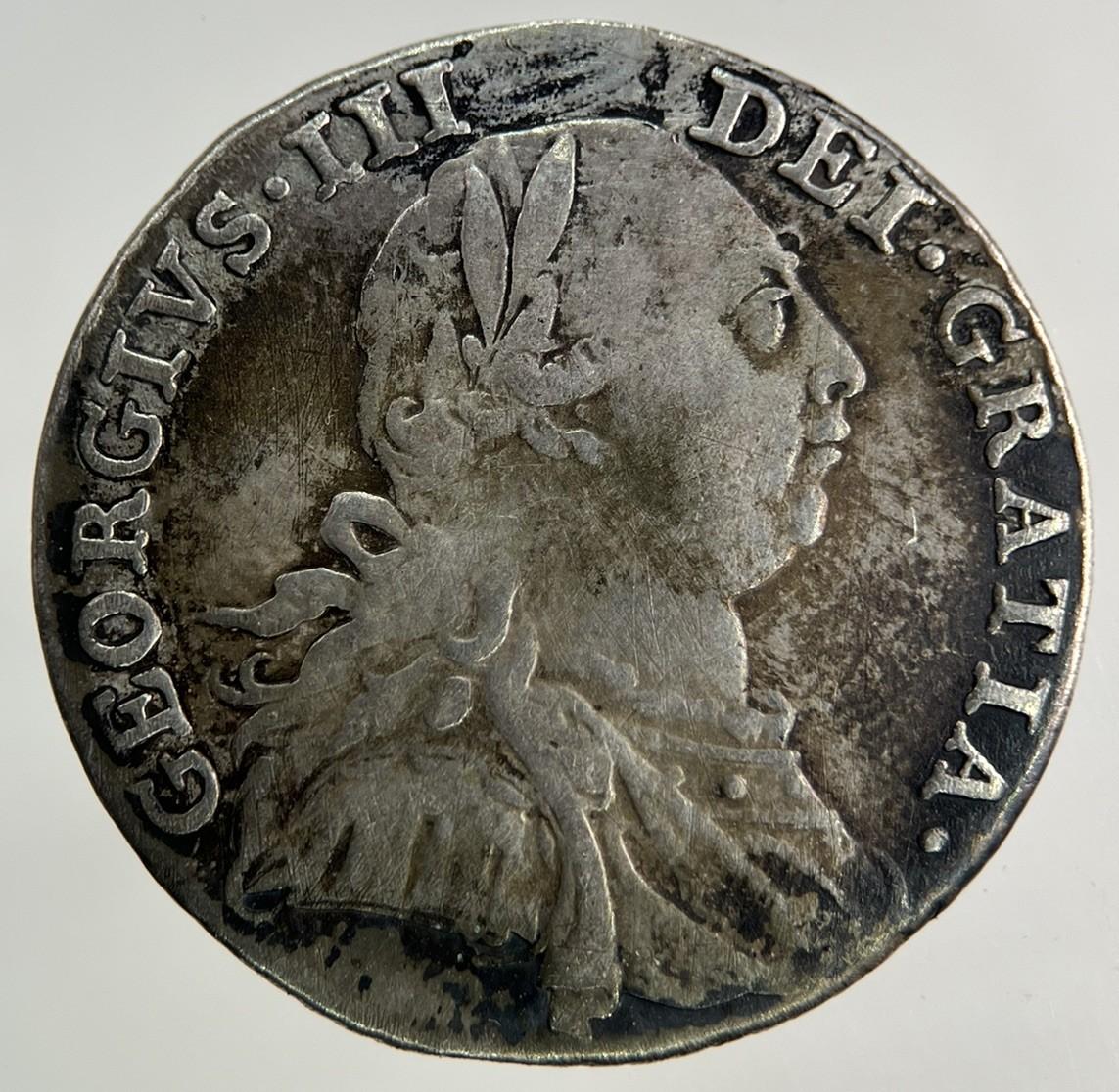 1787 George III 3rd Shilling Silver Coin | Very High Grade