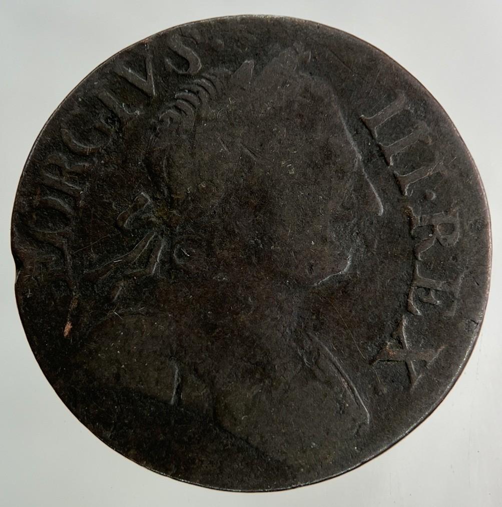 1771 George III 3rd Half-Penny Coin | Fine Collectable Grade