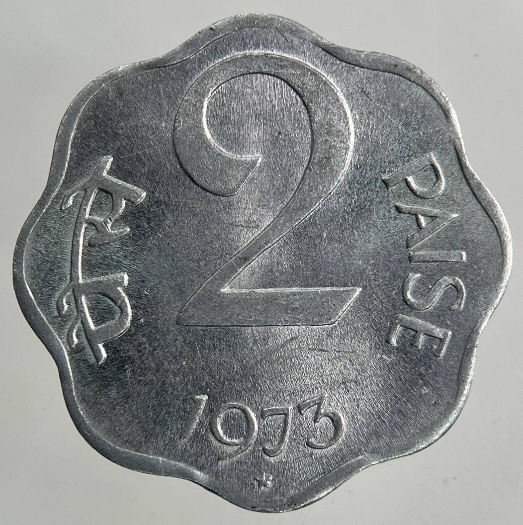 1973 India 2 Paise Coin | Very High Grade