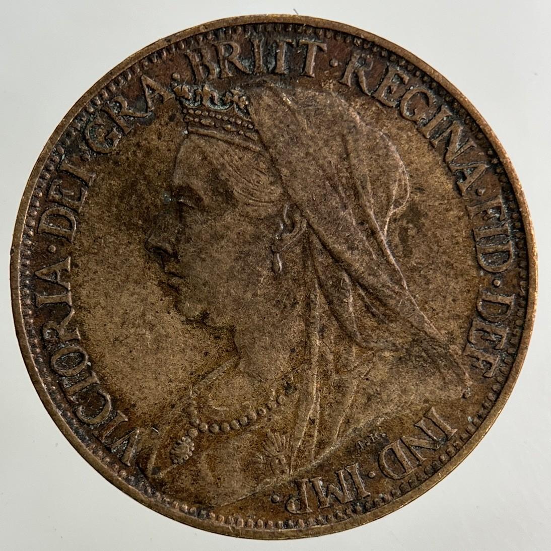 1898 Victoria Farthing Coin | Very High Grade