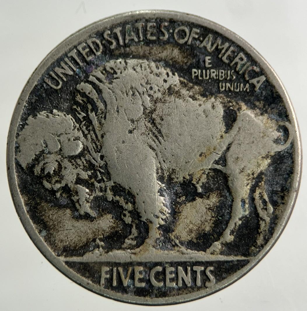1935 US USA Buffalo Nickel 5 Cents Coin | Fine Collectable Grade