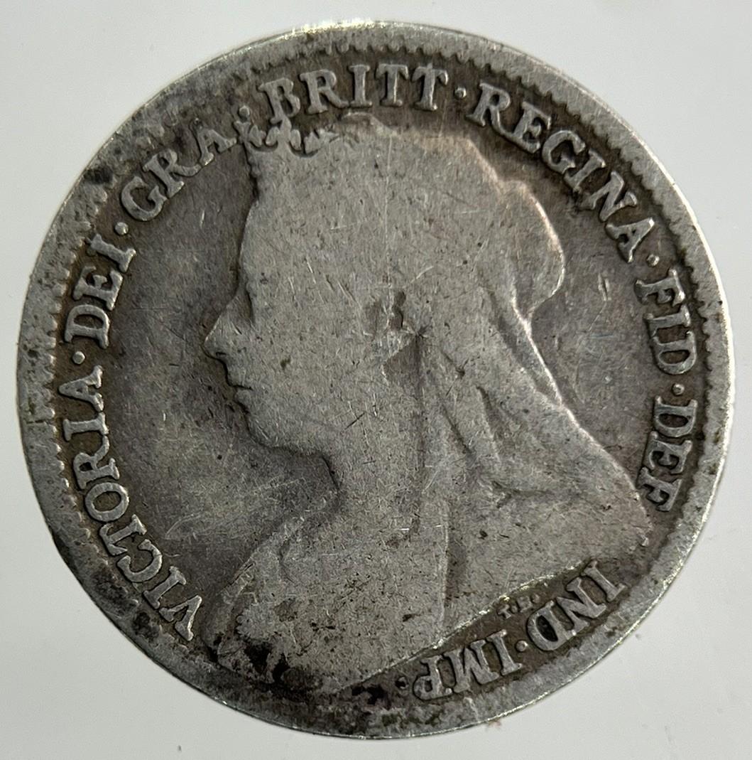 1896 Victoria Threepence Silver Coin | Collectable Grade