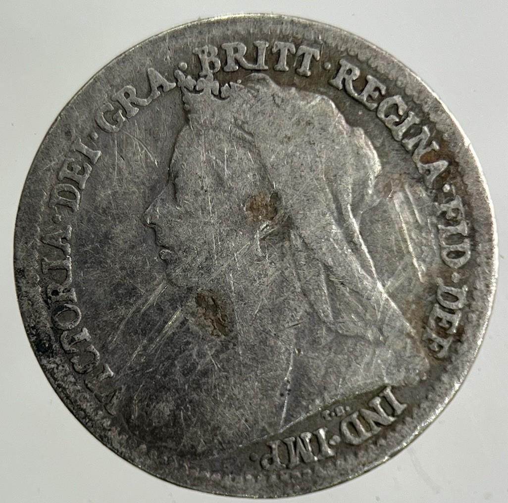 1900 Victoria Threepence Silver Coin | Collectable Grade