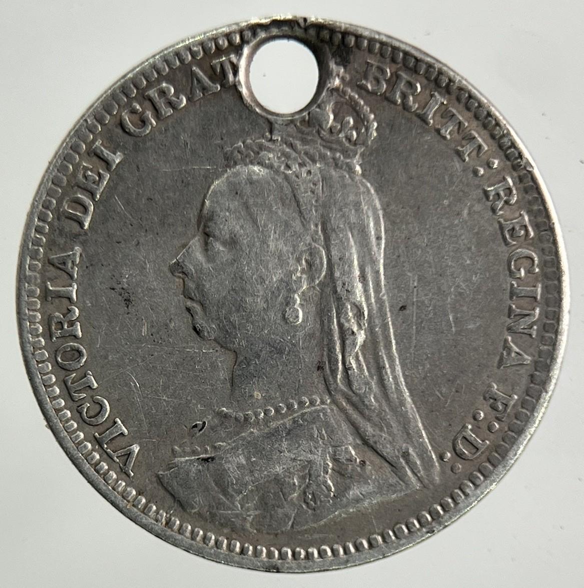 British Engraved Victoria Threepence Silver Coin | Collectable Grade