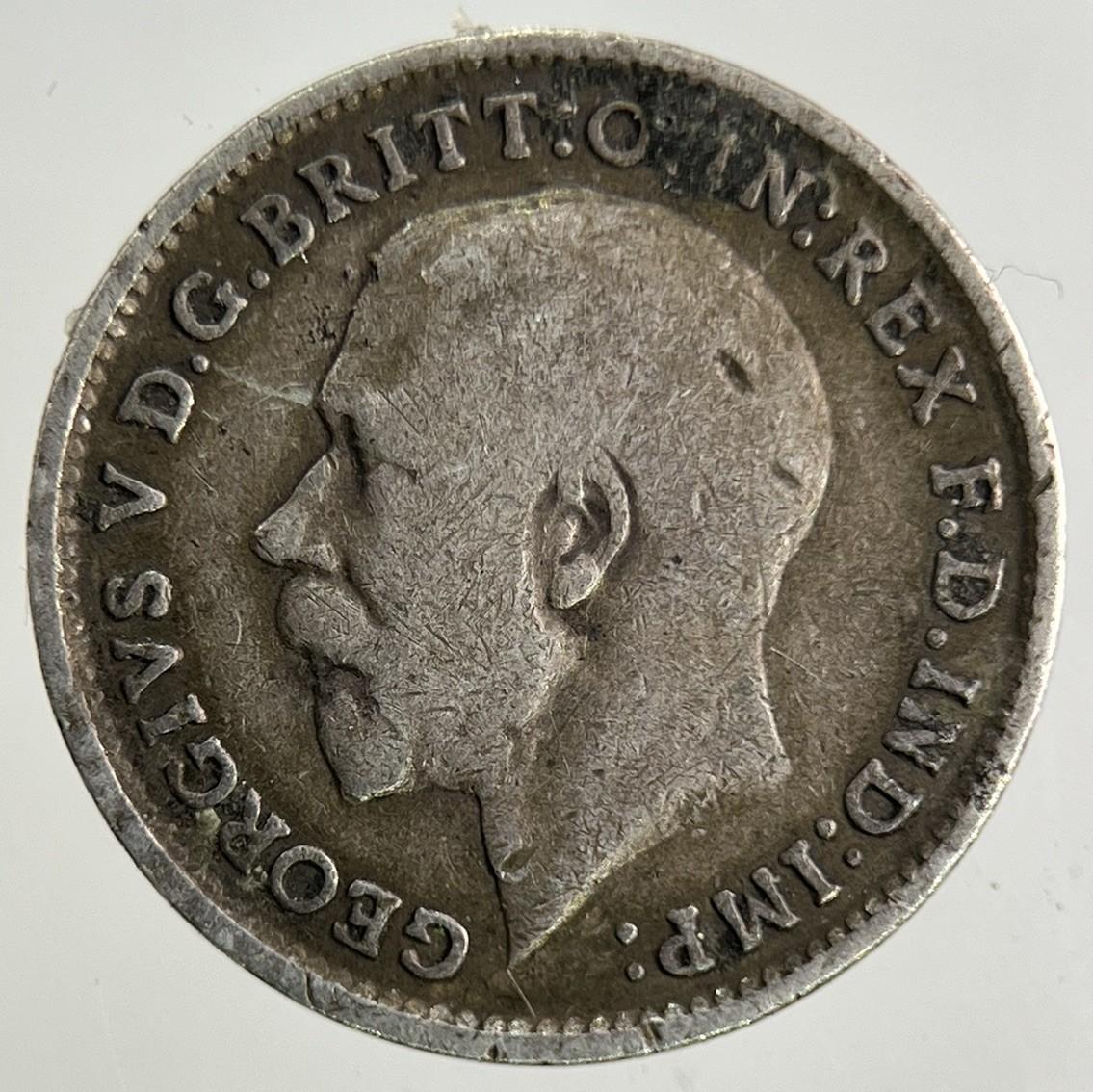 1919 George V Threepence Silver Coin | Fine Collectable Grade