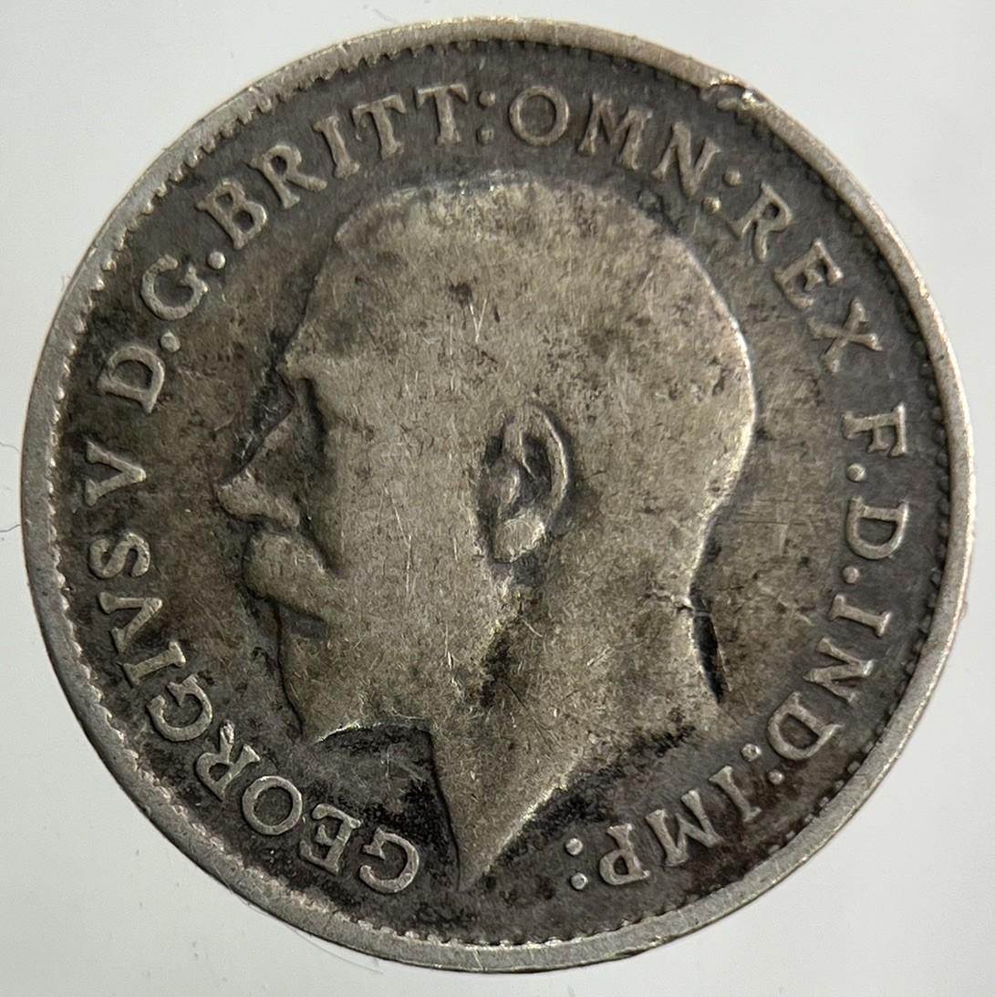 1911 George V Threepence Silver Coin | Fine Collectable Grade
