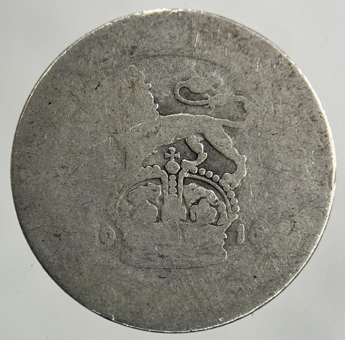 1916 George V Sixpence Silver Coin | Fair Grade