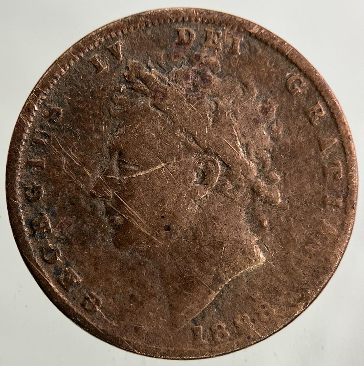 1828 George IV Farthing Coin | Collectable Grade