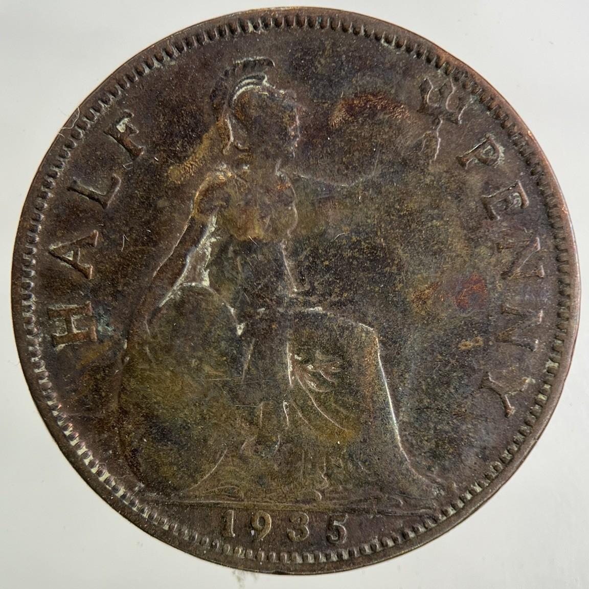 1935 George V Half-Penny Coin | Collectable Grade
