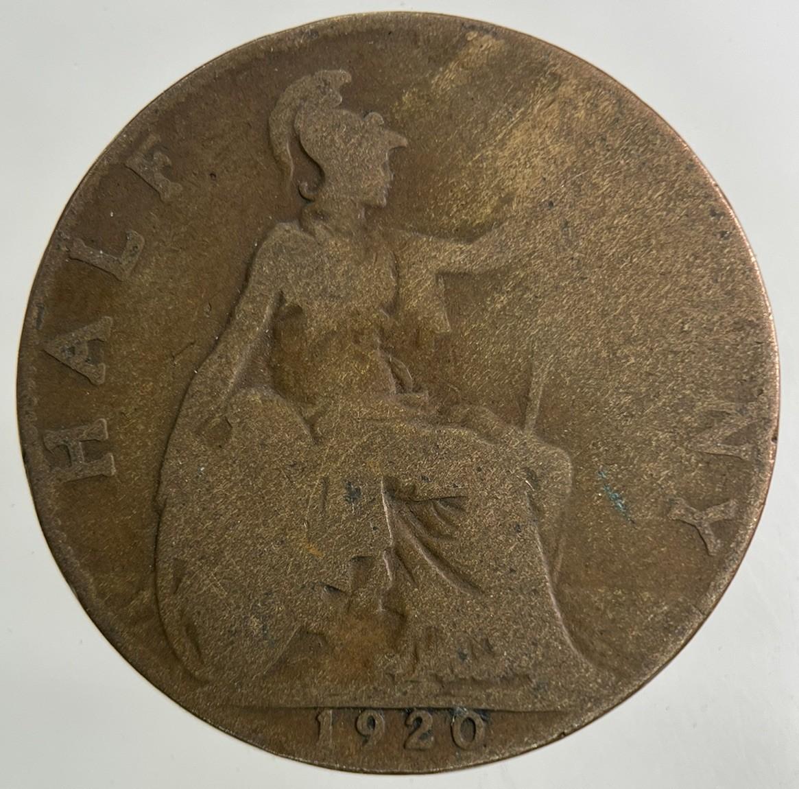 1920 George V Half-Penny Coin | Collectable Grade