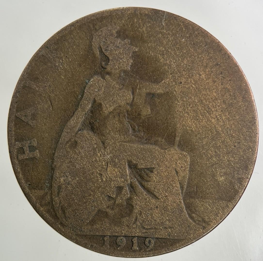 1919 George V Half-Penny Coin | Collectable Grade