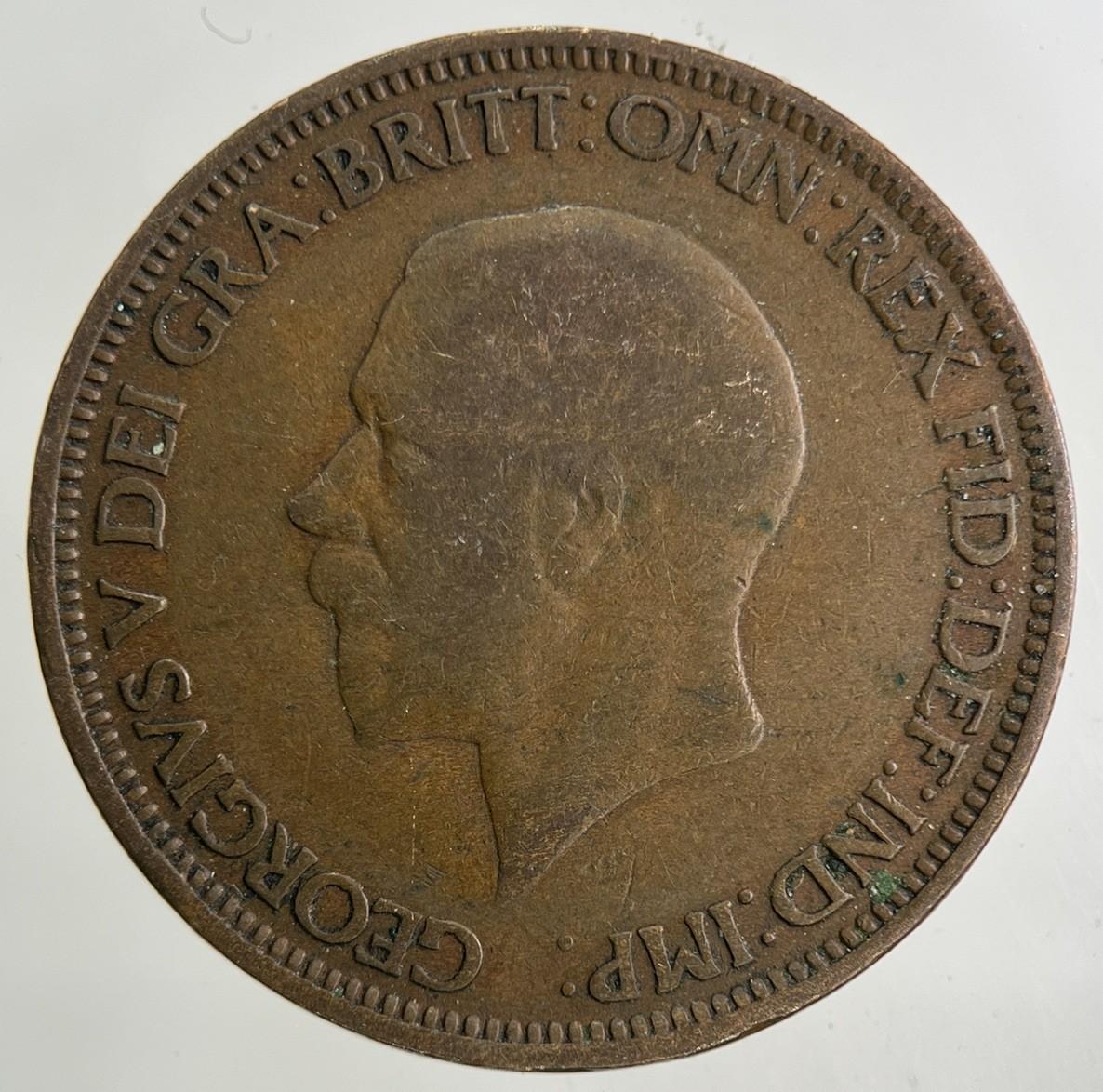 1929 George V Half-Penny Coin | Collectable Grade
