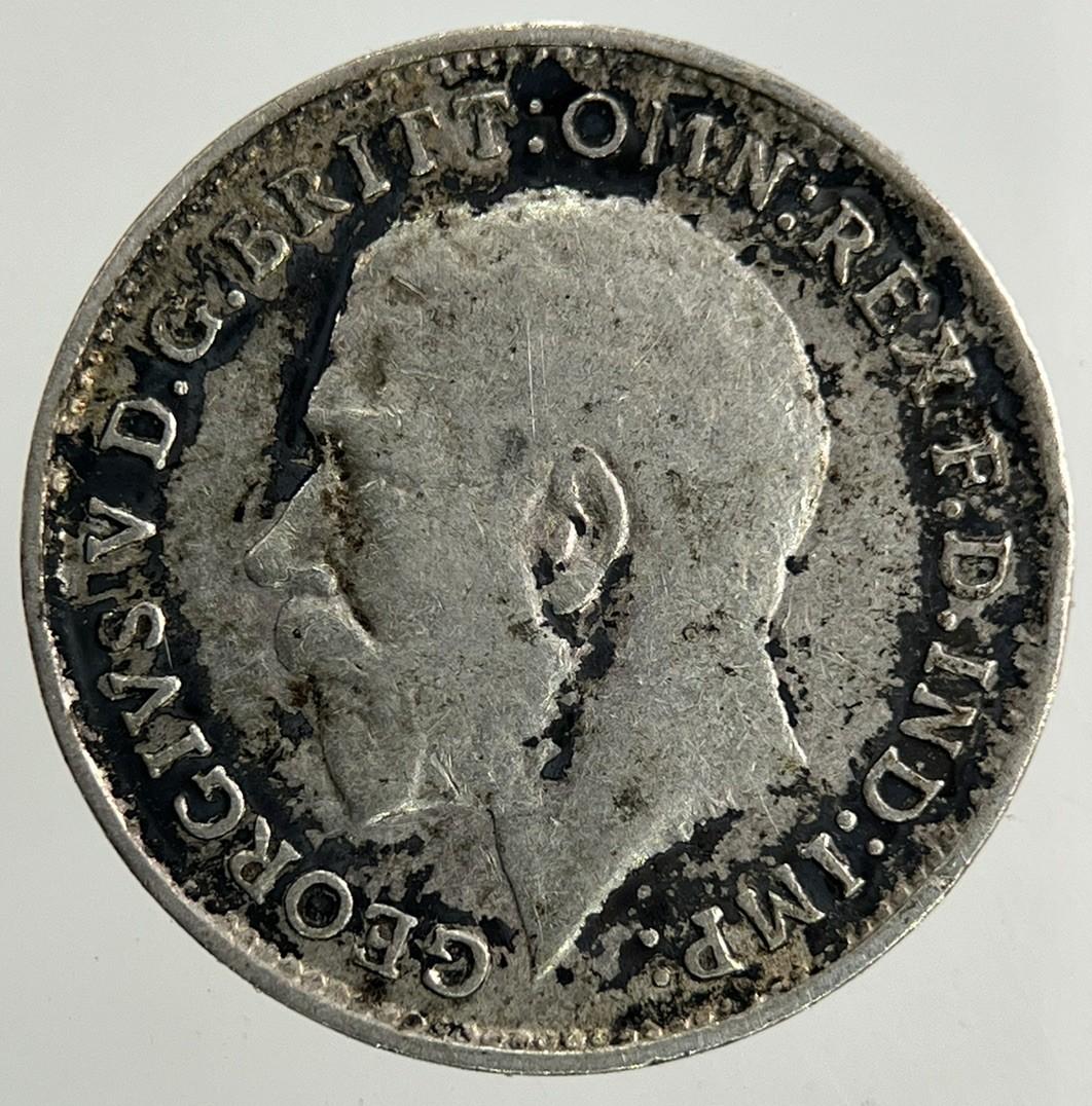 1916 George V Threepence Silver Coin | Fine Collectable Grade