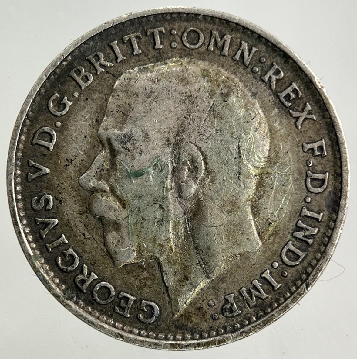 1918 George V Threepence Silver Coin | Fine Collectable Grade