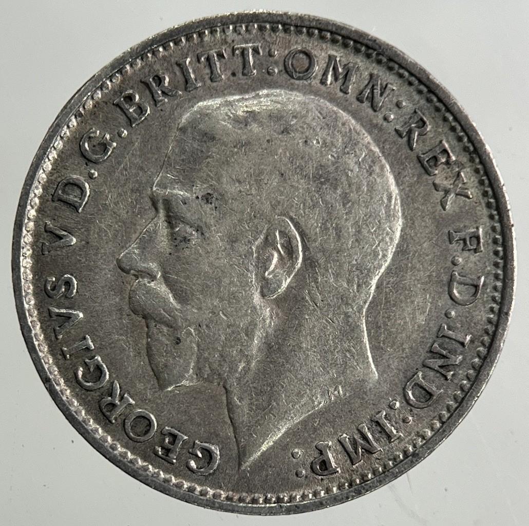 1918 George V Threepence Silver Coin | Fine Collectable Grade