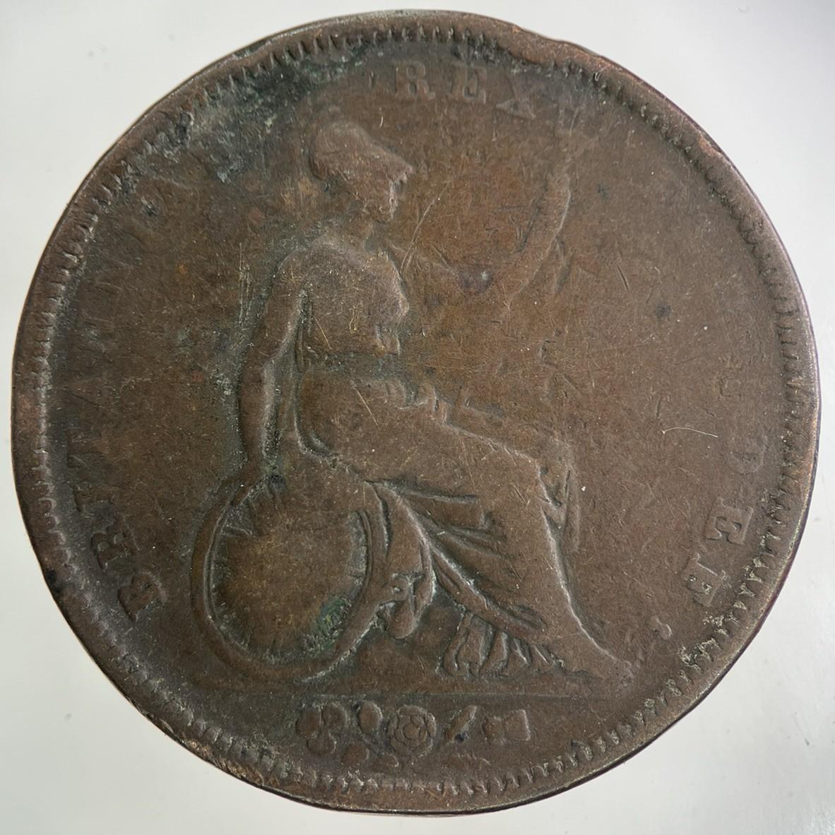 1831 William IV One Penny Coin | Collectable Grade