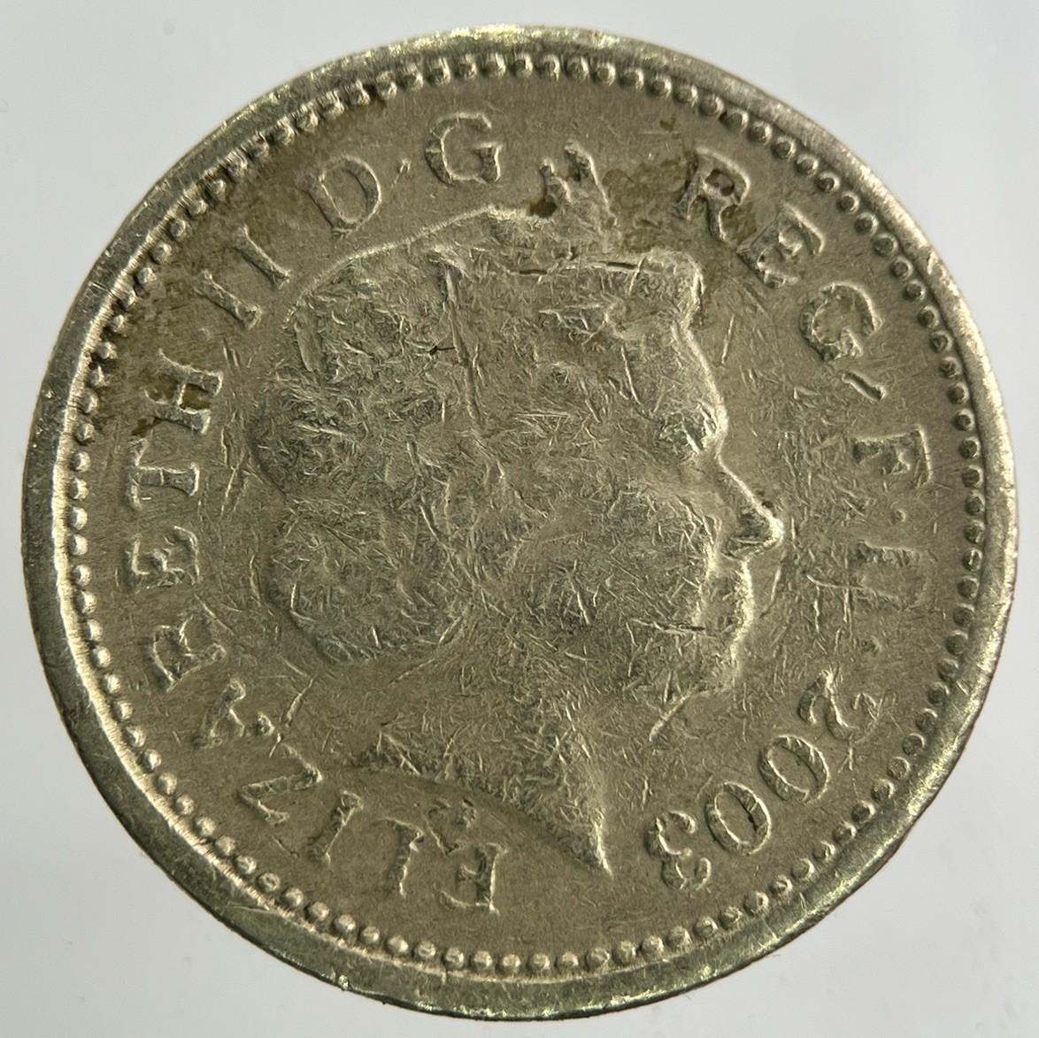 2003 Elizabeth II 2nd £1 One Pound Coin | Collectable Grade