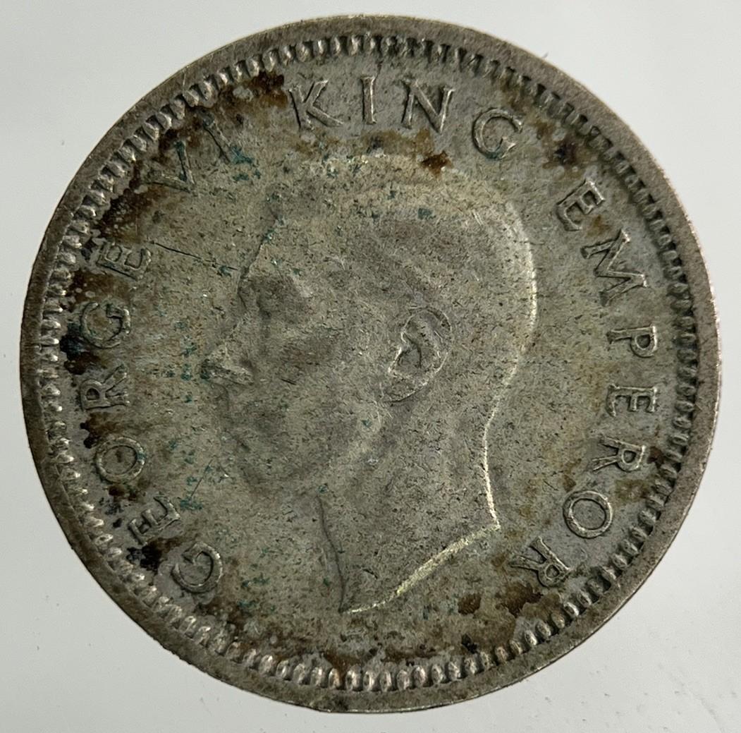 1941 New Zealand Threepence Silver Coin | Fine Collectable Grade