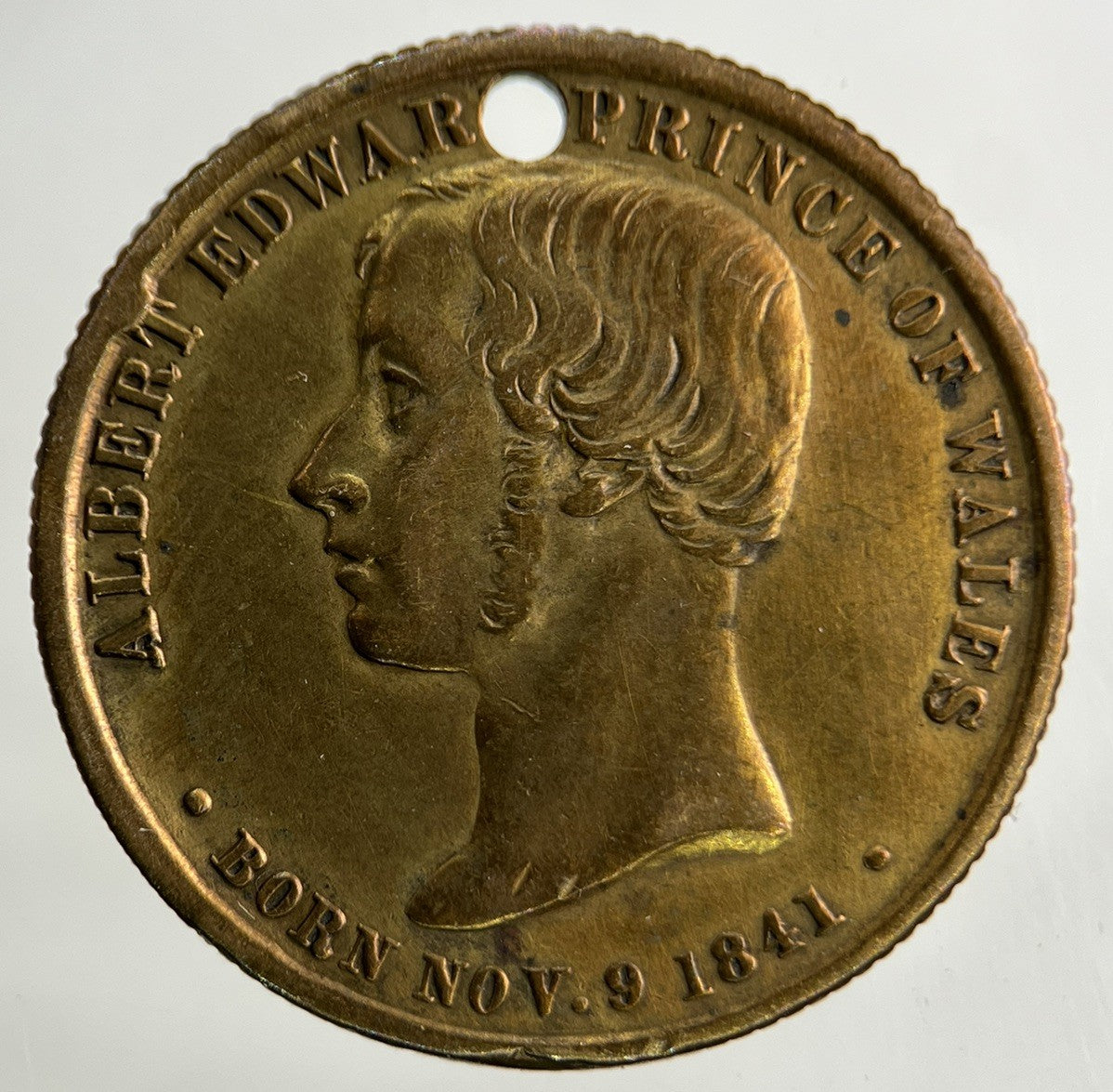 1863 Prince Albert Of Wales Marriage Medal Token Coin | Very High Grade