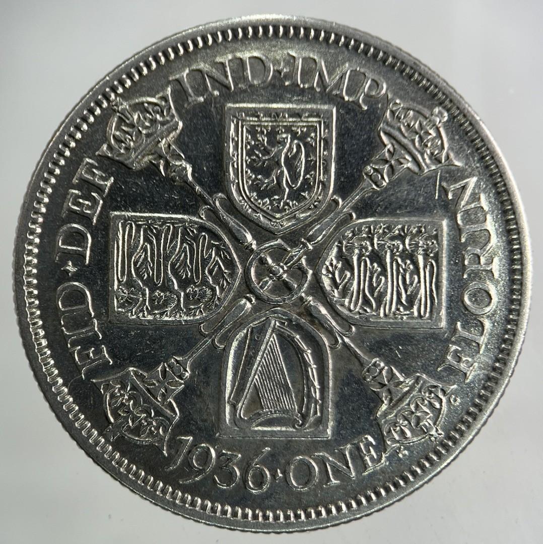 1936 George V Florin Silver Coin | Very High Grade