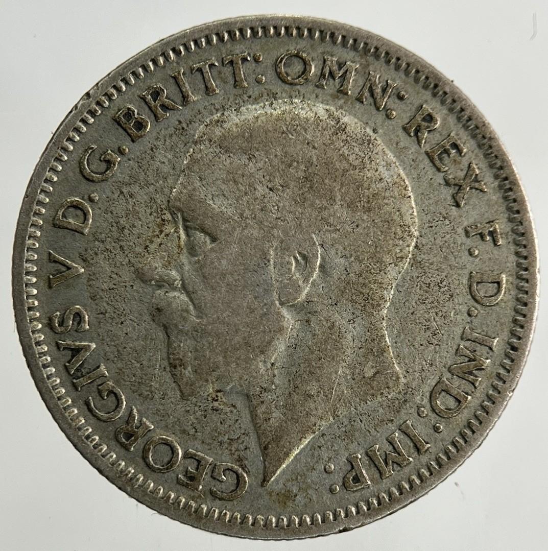 1934 George V Sixpence Silver Coin | Fine Collectable Grade