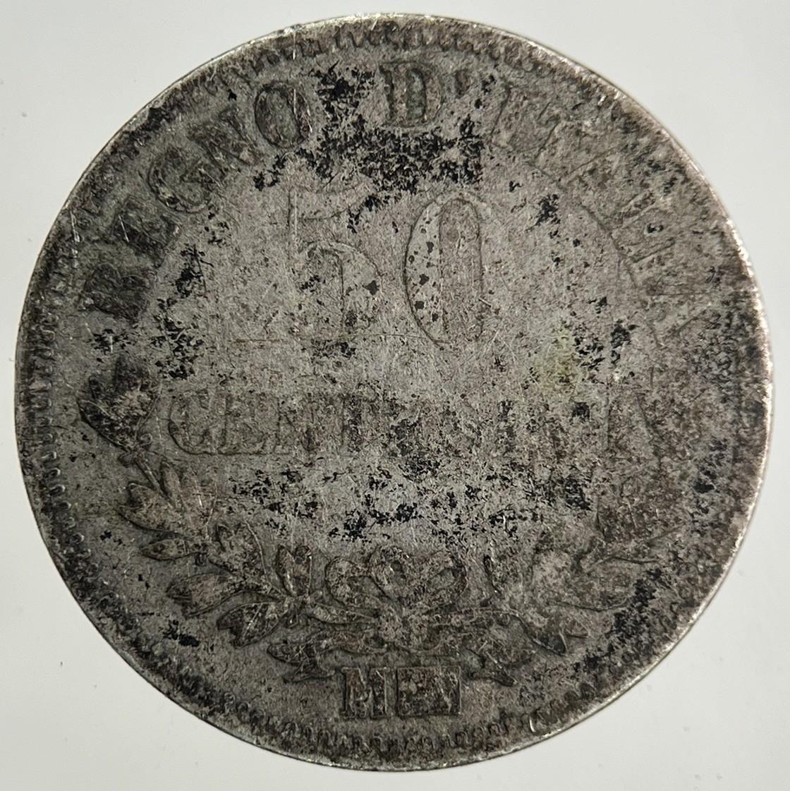 1866 Italy 50 Centesimi Silver Coin | Collectable Grade