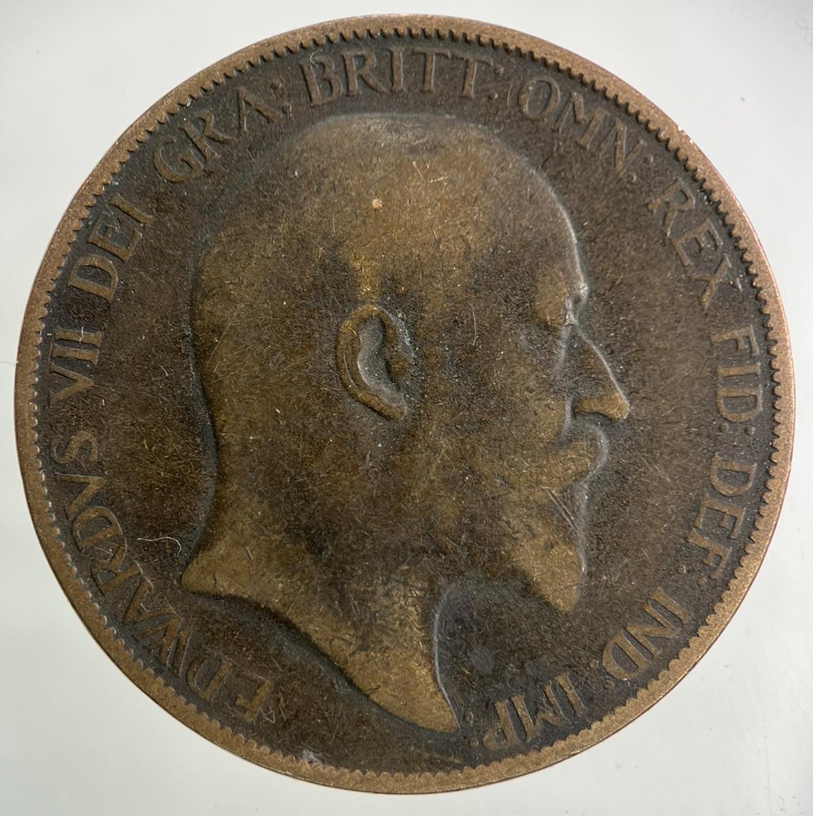 1903 Edward VII One Penny Coin | Collectable Grade
