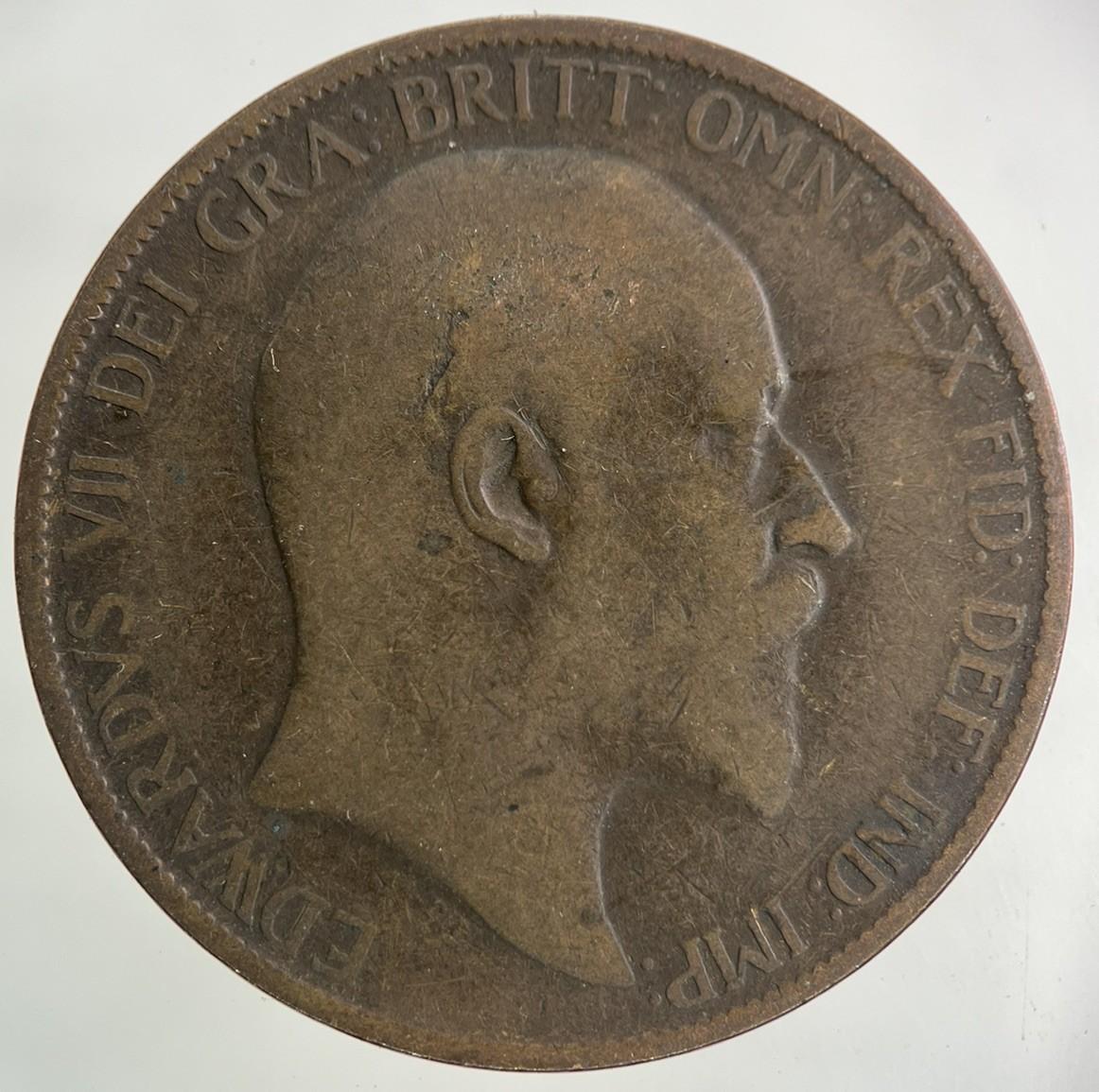 1902 Edward VII One Penny Coin | Collectable Grade