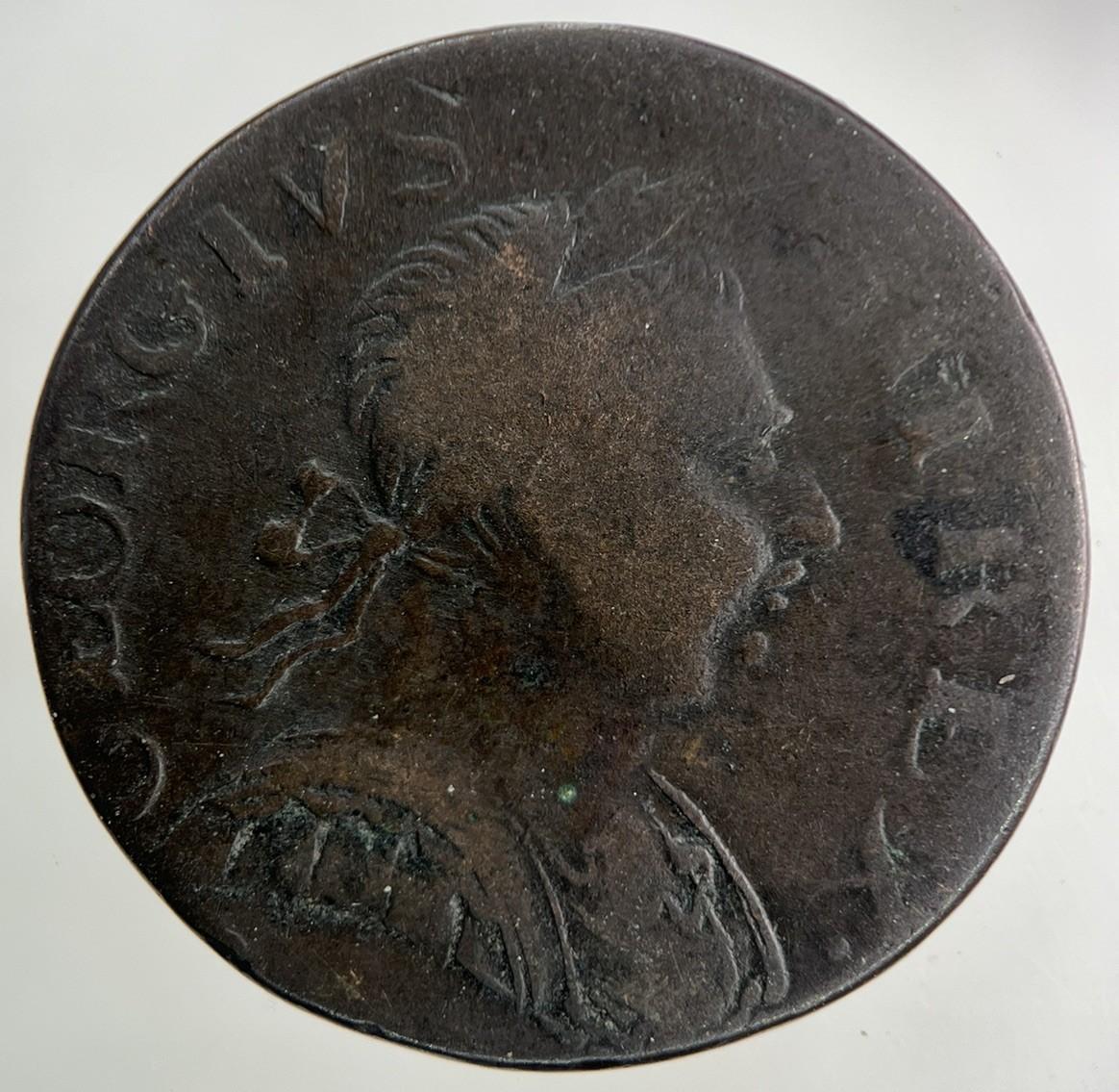 1774 George III 3rd Half-Penny Coin | Collectable Grade