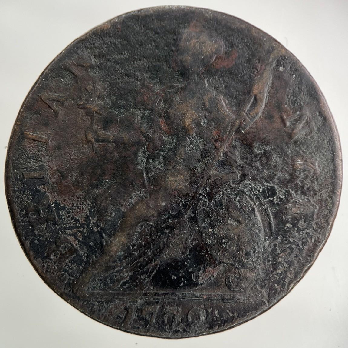 1772 George III 3rd Half-Penny Coin | Collectable Grade