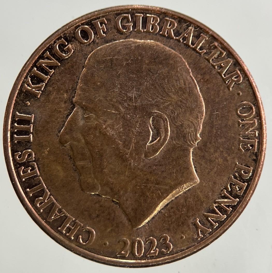 2023 Gibraltar 1p One Penny Coin | Fine Collectable Grade