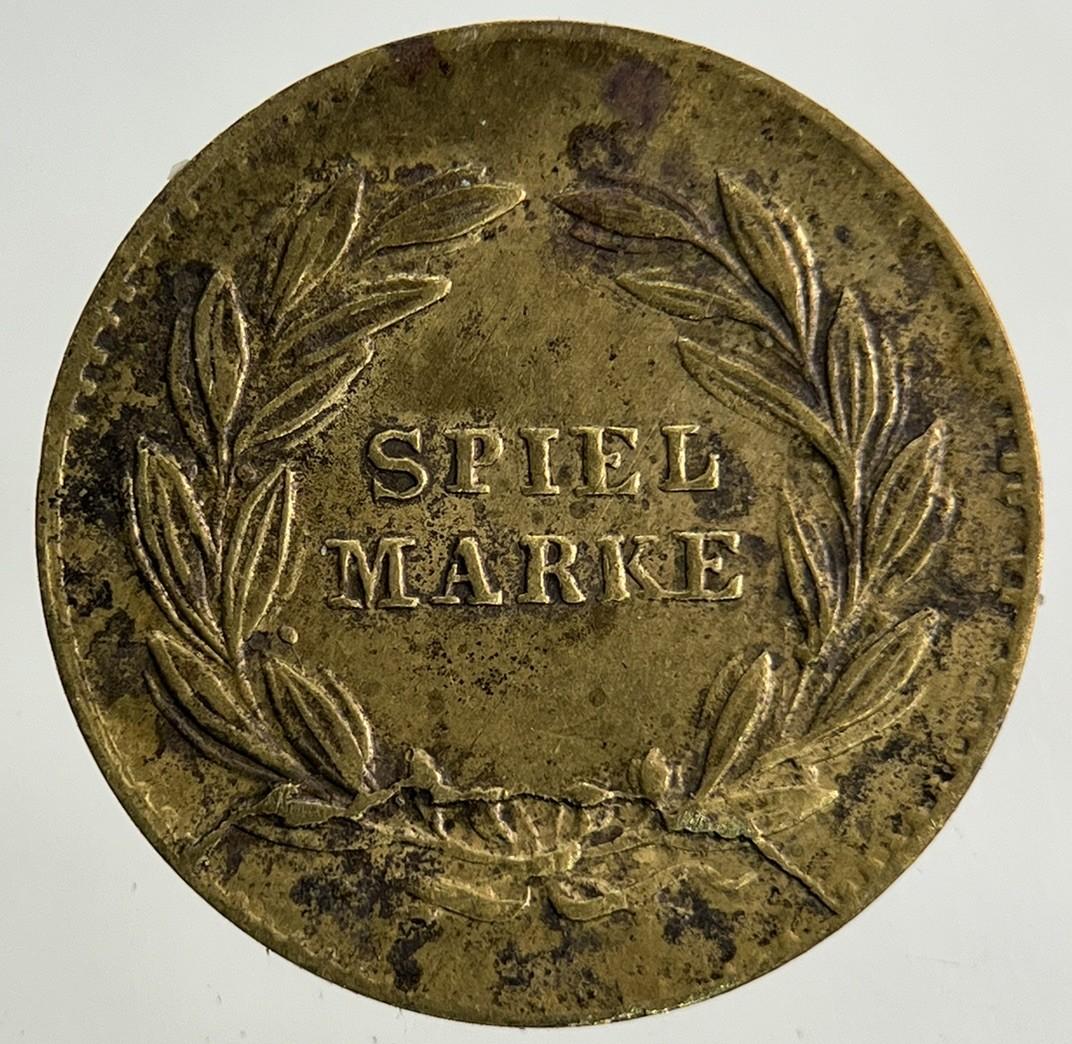 British Victoria Spiel Marke Token Coin | Fine Collectable Grade