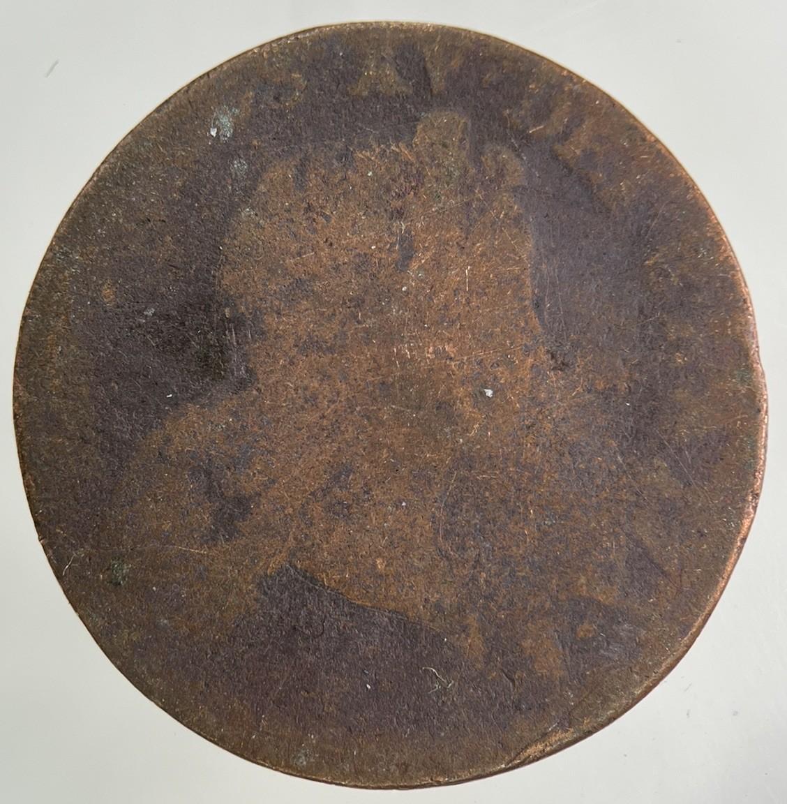 1721 France 1/2 Half Sol Coin | Collectable Grade