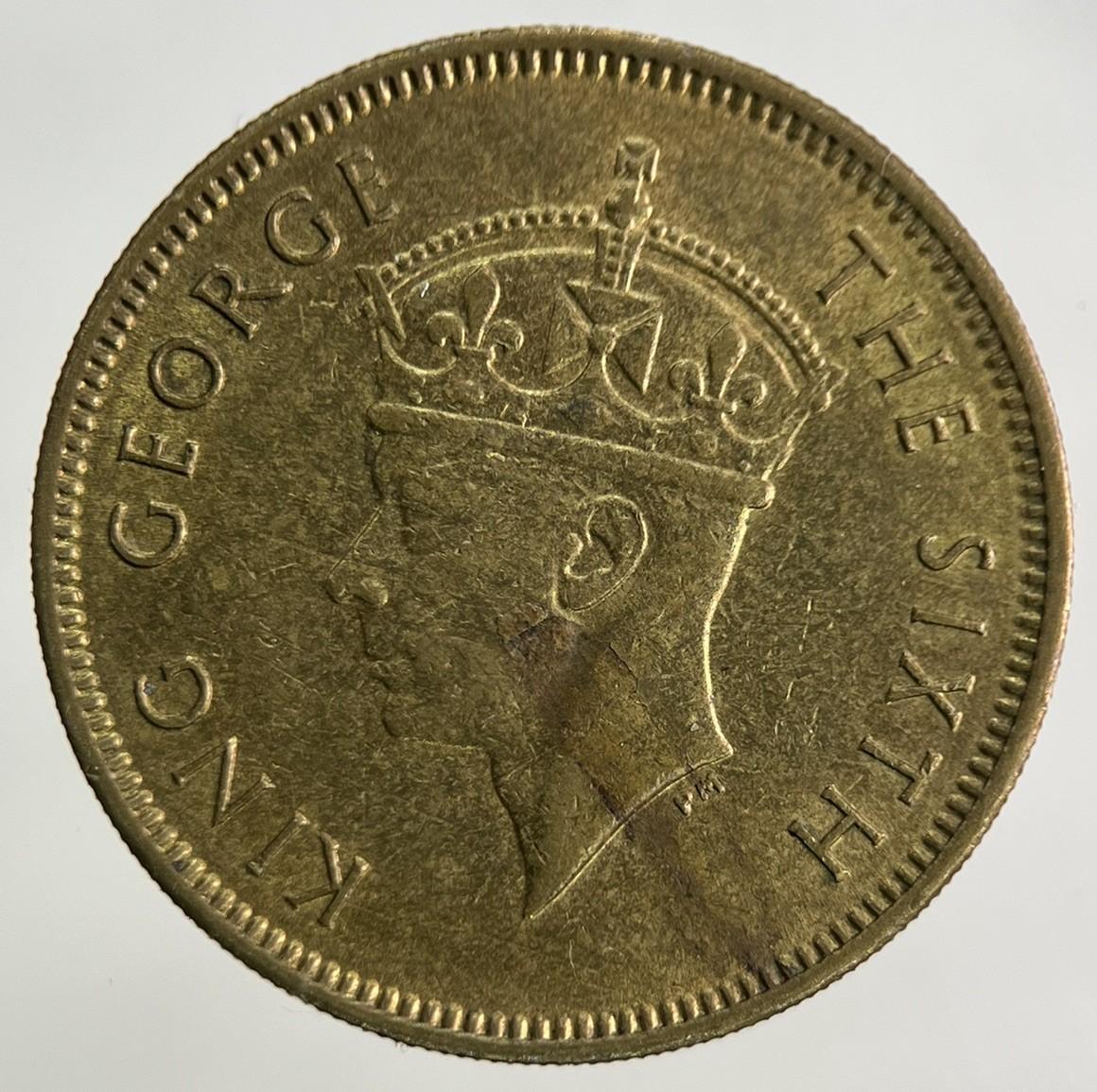 1950 Hong Kong 10 Cents Coin | Very High Grade